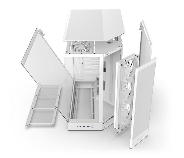 NZXT H9 FLOW RGB (2025) White CM-H92FW-R1 - 1347274 - zdjęcie 6